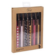 Set bolgrafos pack x6 Minnie