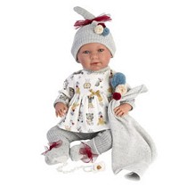 Mueco que llora 42 cm.