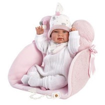 Mueco que llora 44 cm.