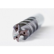 Broca para taladrar y escariar con paso interior de refrigerante