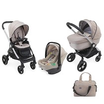 Cochecito premium de 3 piezas para beb