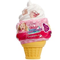 Helado y mueca sorpresa