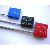 Precinto de seguridad metlico ajustable