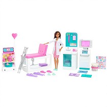 Barbie doctora con clnica mdica