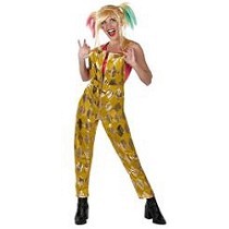 Disfraz Mono Dorado Harley Quinn Birds Of Prey Ad