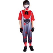 Disfraz Payaso Villano Con Sonido Inf