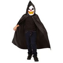 Disfraz Payaso Perturbado Encapuchado Inf