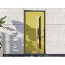 Puertas de entrada monopanel steel