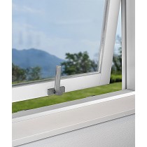 Manilla de ventana acodada