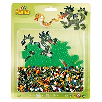 Dragn color verde fluorescente