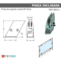 Pinza cristal