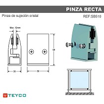 Pinza cristal