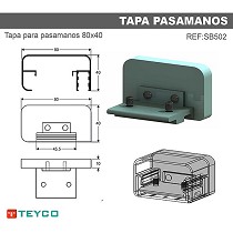 Tapa pasamanos