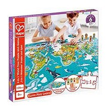 Rompecabezas y Juego Mapamundi
