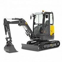 Alquiler de miniexcavadoras urbanas con cabina