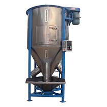 Silo mezclador/secador de material reciclado