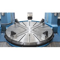 Torno vertical CNC de gran capacidad