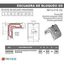 Escuadra de bloqueo G9