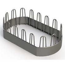 Comederos ovalados para vacunos