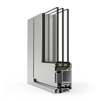 Puerta peatonal coplanaria