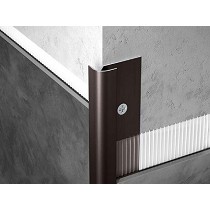 Perfiles para recubrimientos LVT en suelos y paredes