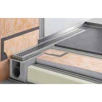 Sistema de desage con salida horizontal