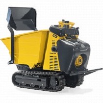 Alquiler de minidmper oruga autocargable