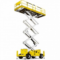 Alquiler de elevador de tijera disel