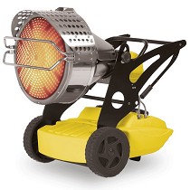 Alquiler de calefactor infrarrojos a gasoil