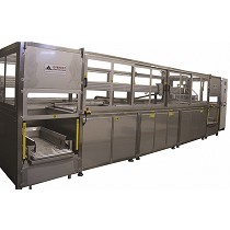 Mquinas de limpieza y lavadoras industriales de piezas multietapa con sistema automtico de manipulacin