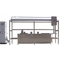 Mquinas de limpieza y lavadoras industriales de piezas multietapa con sistema de manipulacin neumtica