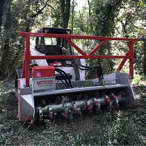 Trituradora forestal de martillos fijos