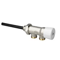 Vlvulas de radiador monotubo manual