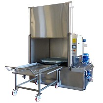 Lavadora industrial de cabina