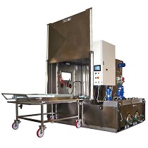 Lavadora industrial de cabina