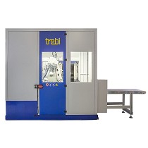 Clula para el rebabado de piezas de fundicin de aluminio