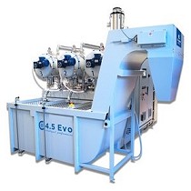 Instalacin de filtracin de aceite de corte para tornos automticos