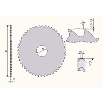 Hojas de sierra circular