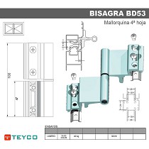 Bisagra BD53