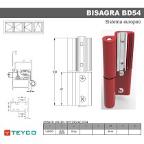 Bisagra BD54