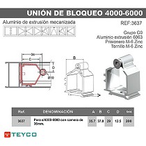 Unin de bloqueo 4000-6000