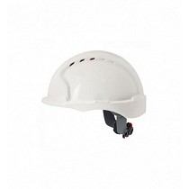 Casco blanco ventilado
