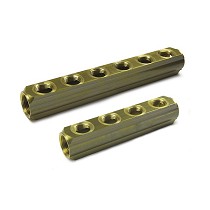 Barras de distribucin latn y color