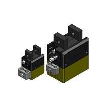 Pinza neumtica paralela auto-mini centradora