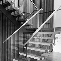 Adaptadores para barandilla de vidrio