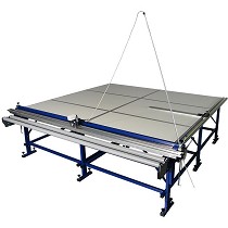 Maquinas de corte de cortinas, toldos, PVC