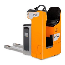 Transpaletas de conductor sentado estrechas