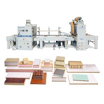 Lneas unilaterales para el encolado de paneles