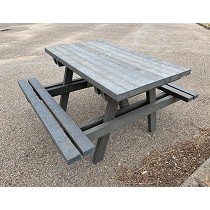 Mesa de picnic de plstico reciclado