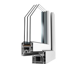 Sistema de ventanas practicables